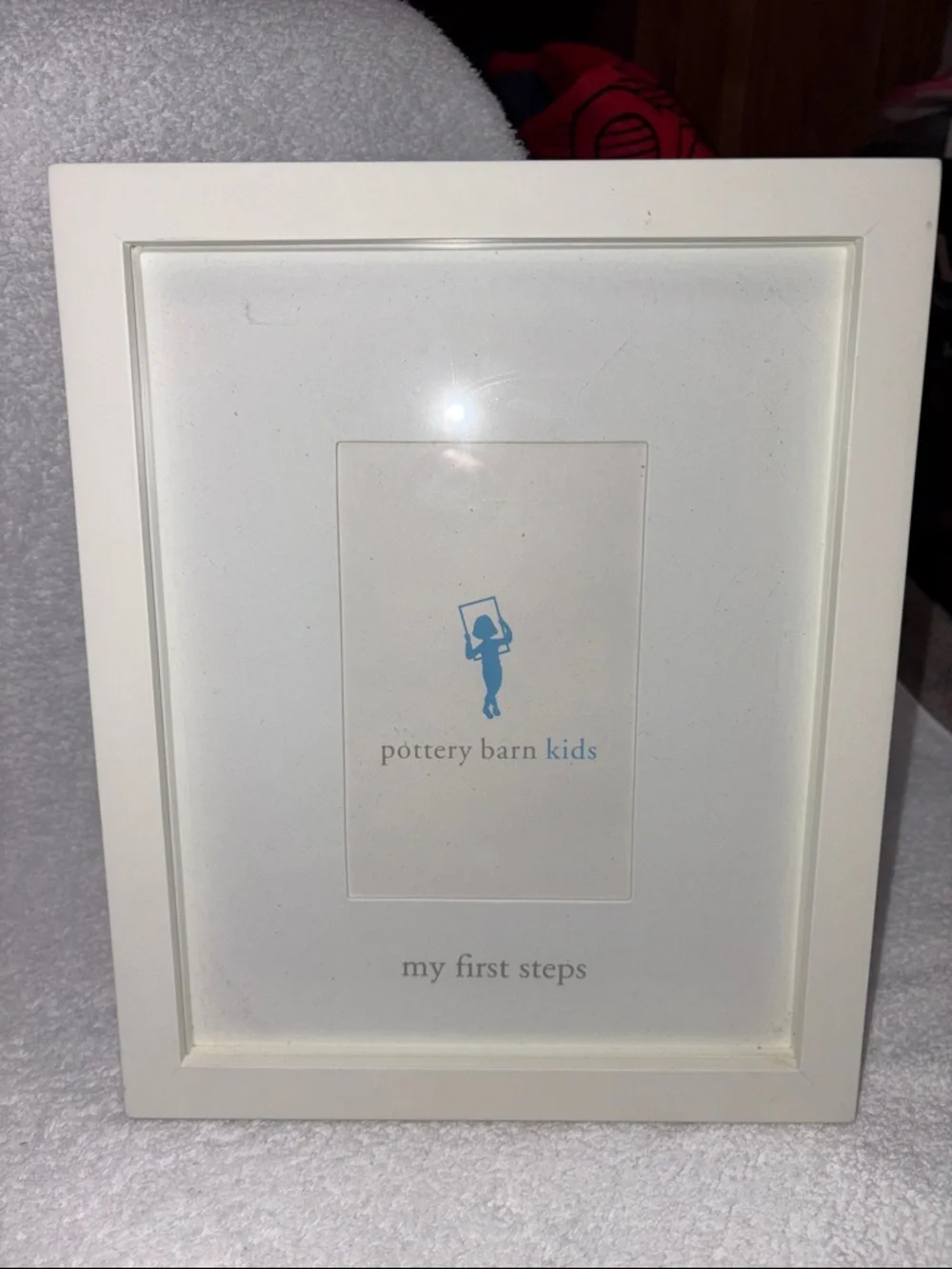Pottery Barn Kids my first Cream-White Baby Frame Set
